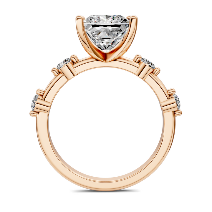 Justice Round Accent Ring