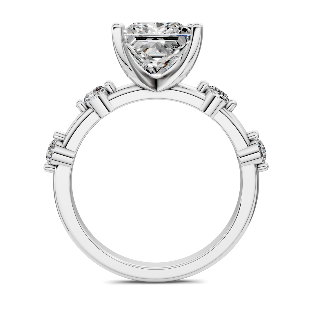 Justice Round Accent Ring