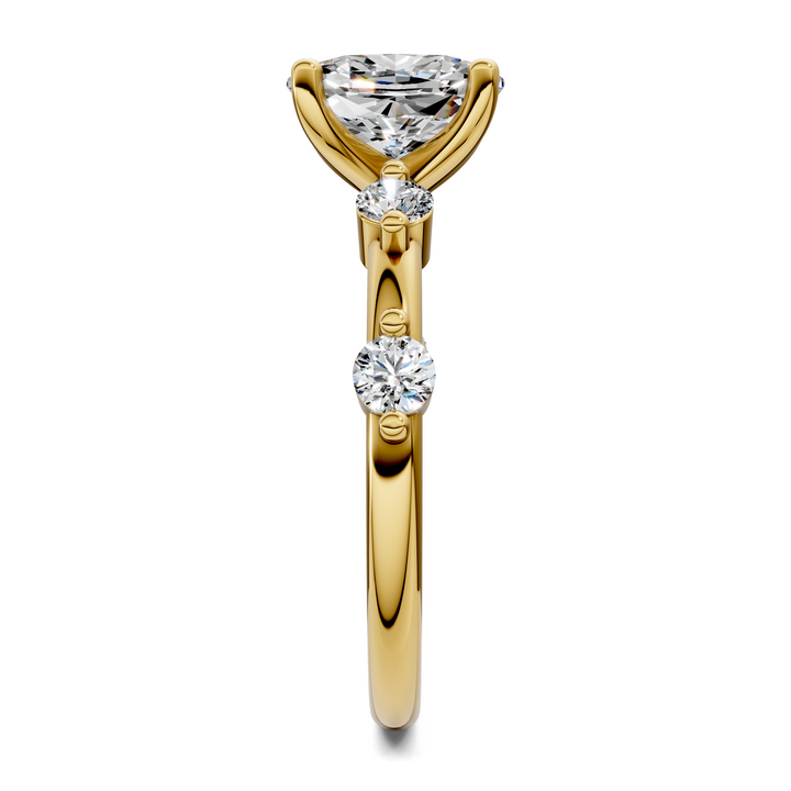 Justice Round Accent Ring