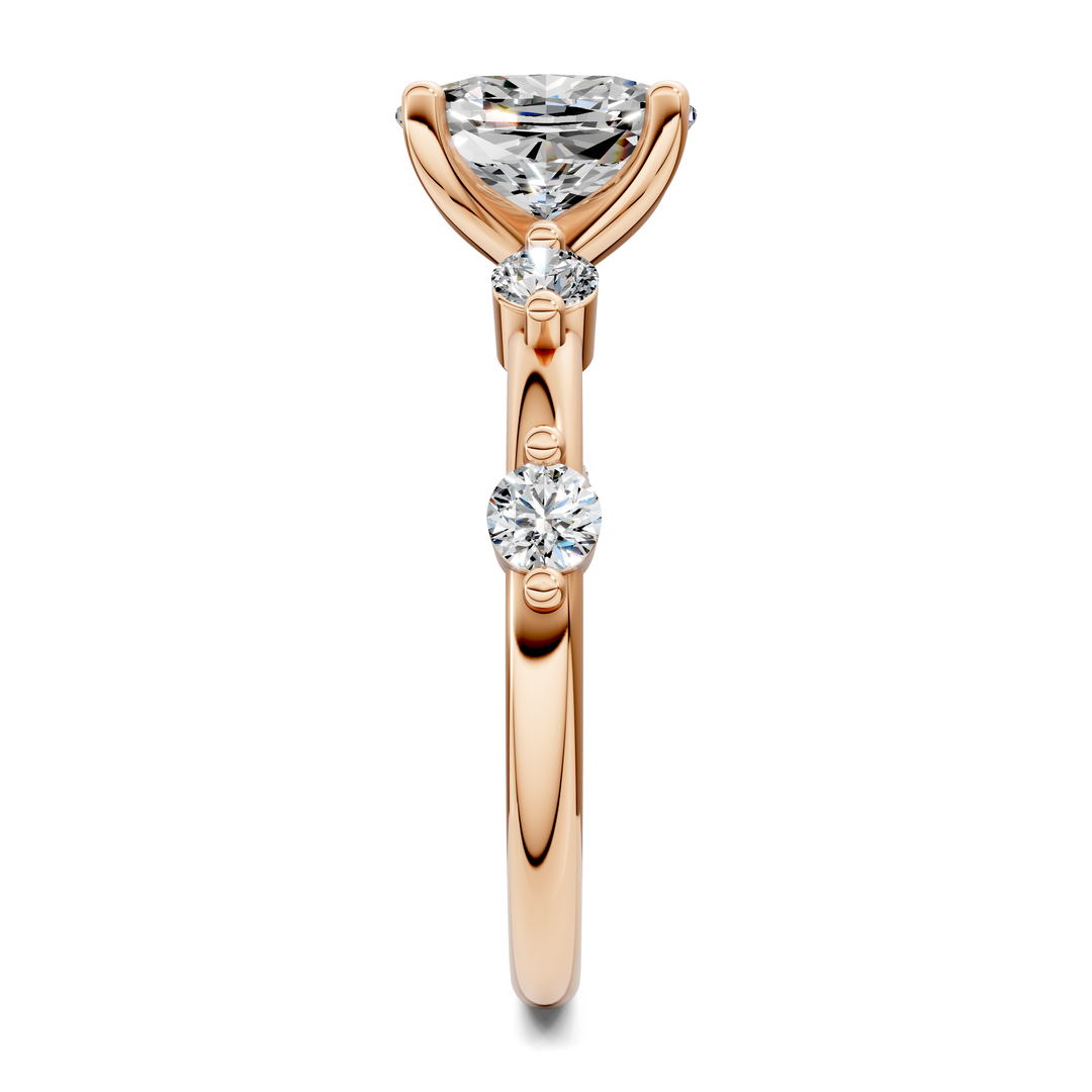 Justice Round Accent Ring
