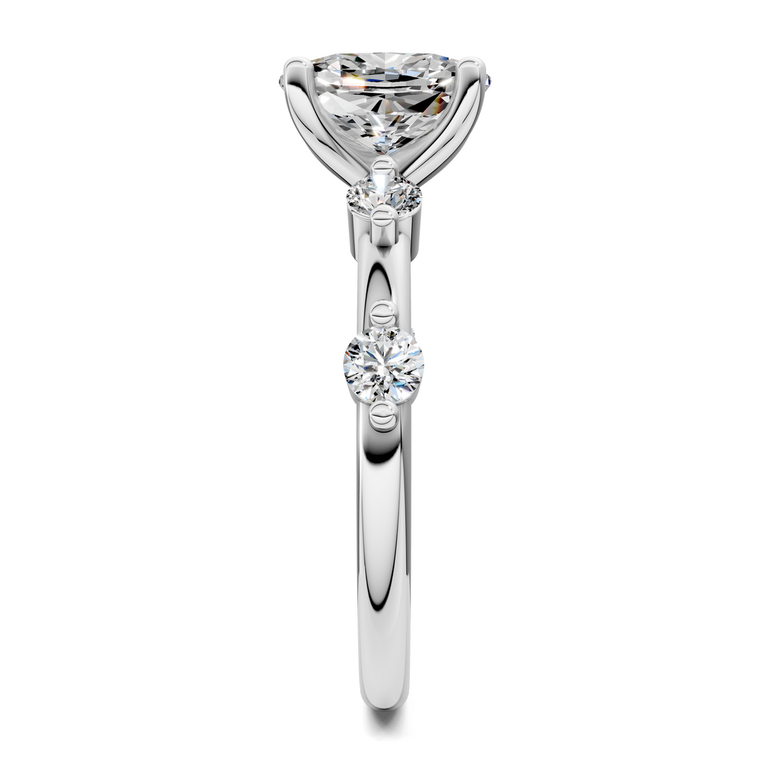 Justice Round Accent Ring