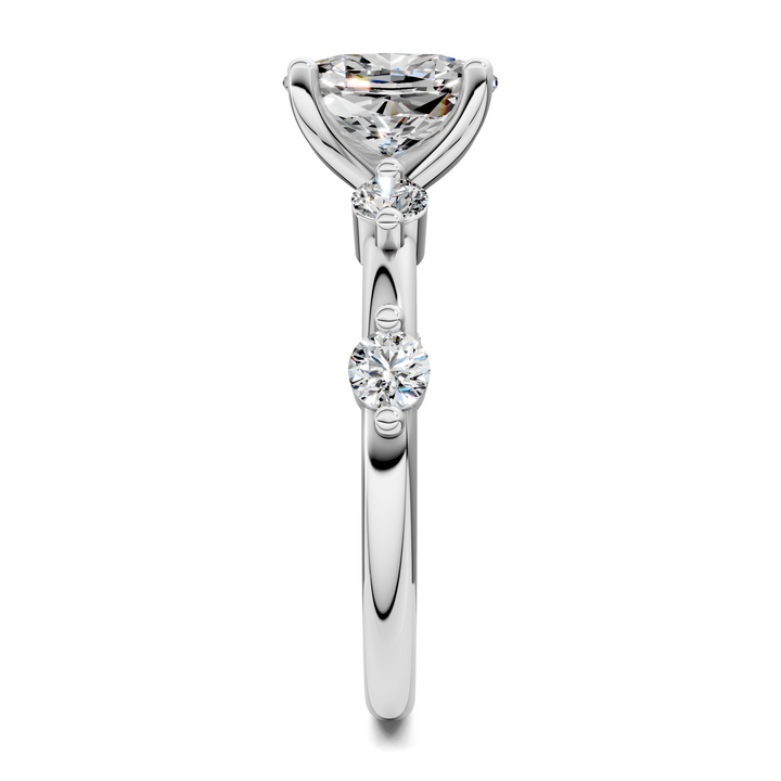 Justice Round Accent Ring