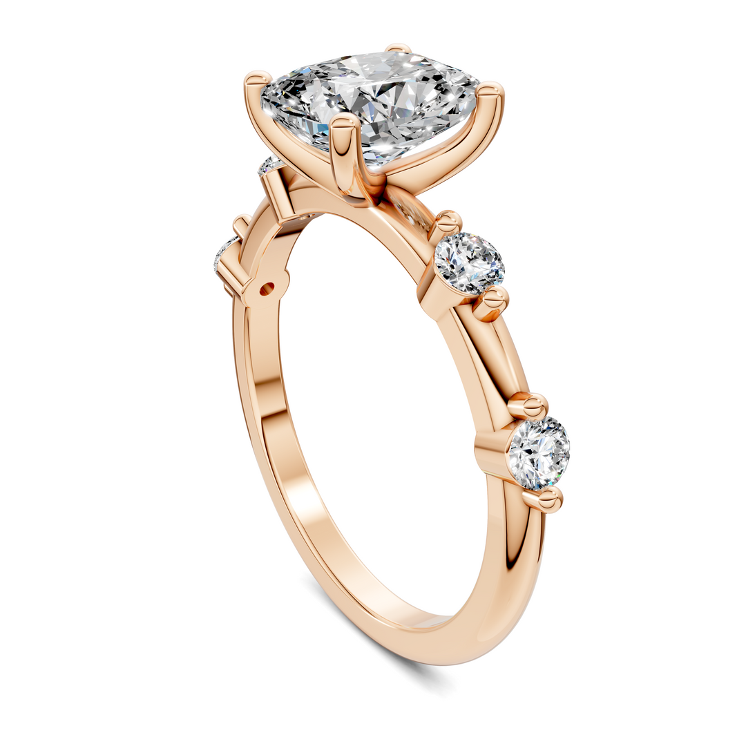 Justice Round Accent Ring