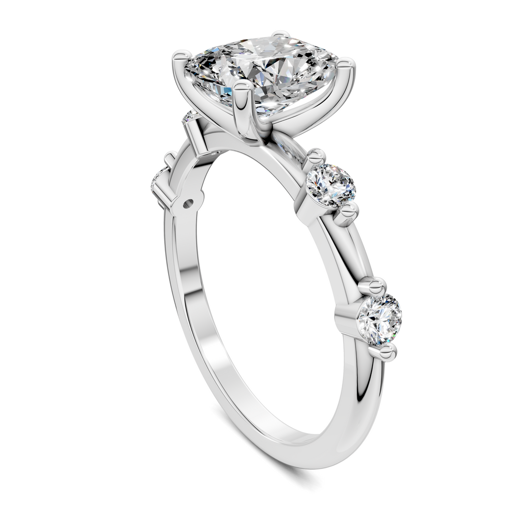 Justice Round Accent Ring
