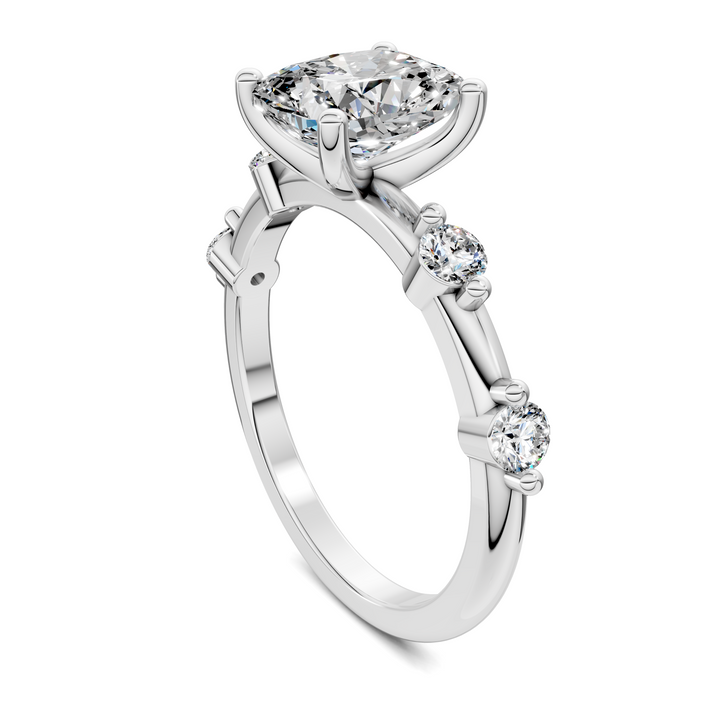 Justice Round Accent Ring