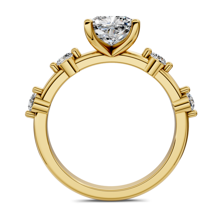 Justice Round Accent Ring