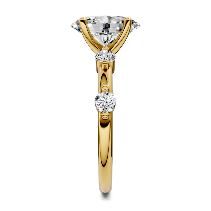 Justice Round Accent Ring