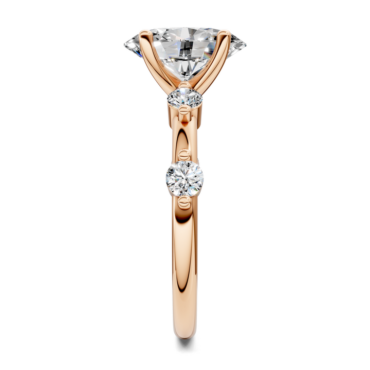 Justice Round Accent Ring