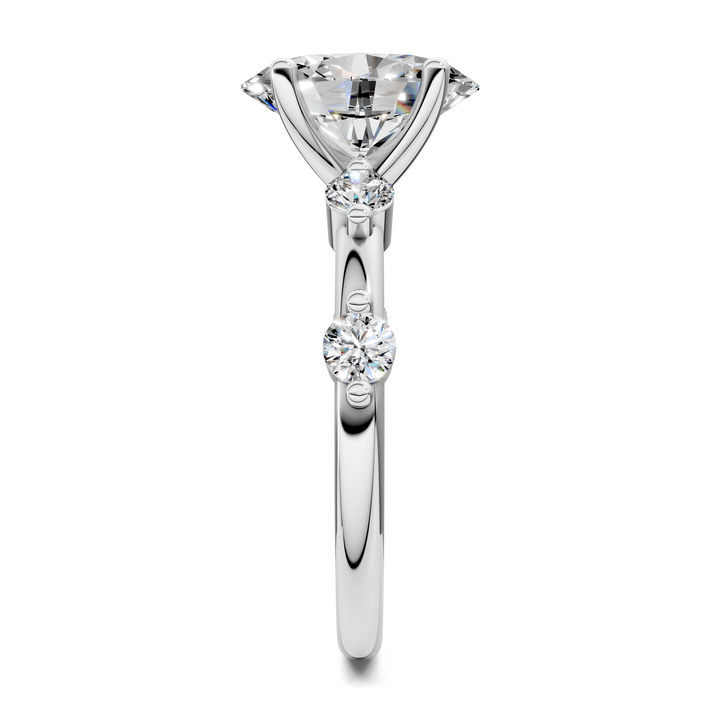 Justice Round Accent Ring