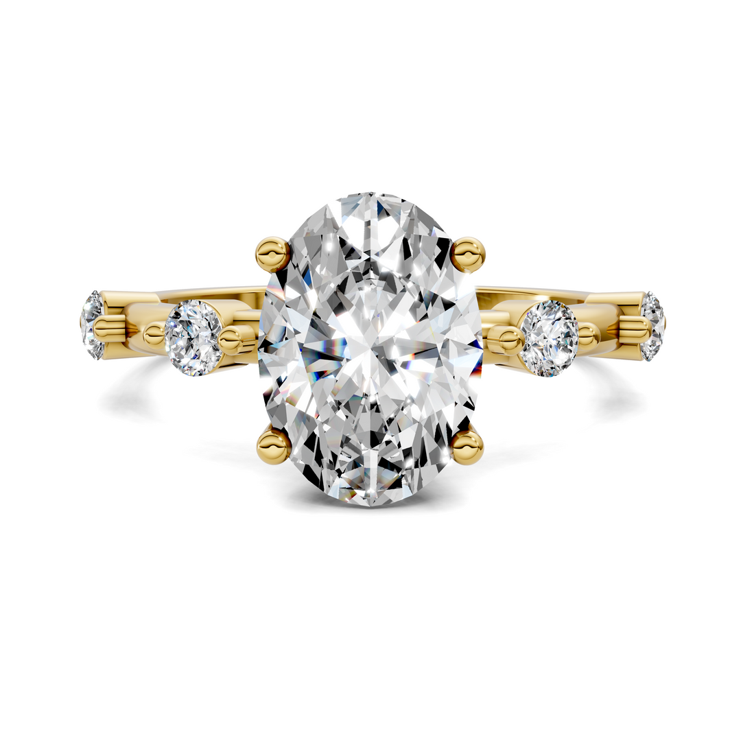 Justice Round Accent Ring