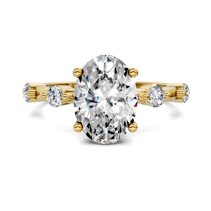 Justice Round Accent Ring