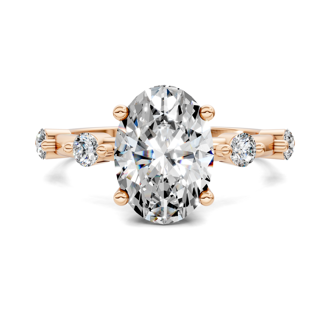 Justice Round Accent Ring