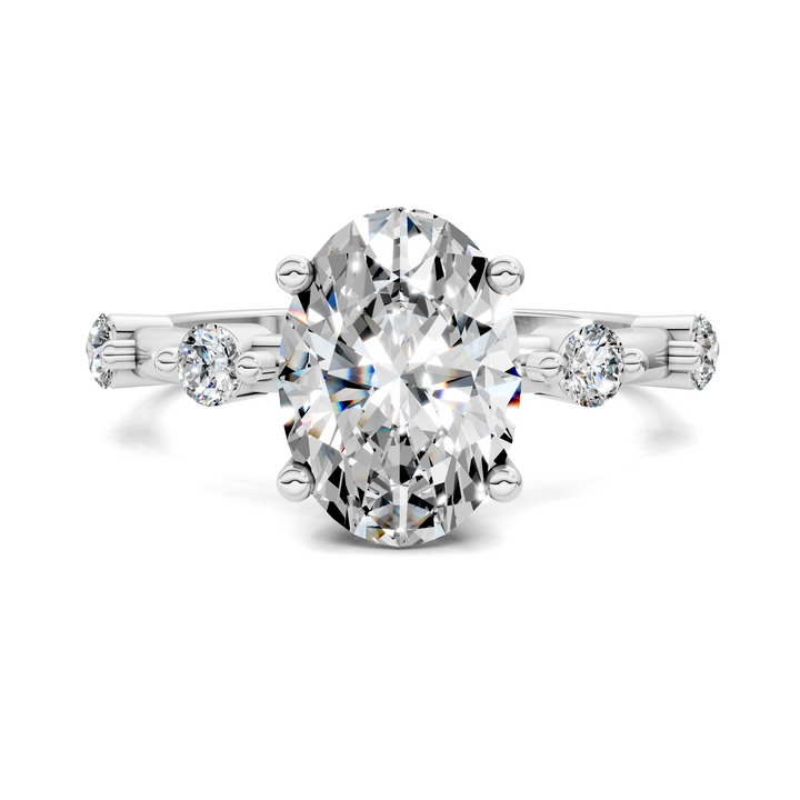 Justice Round Accent Ring