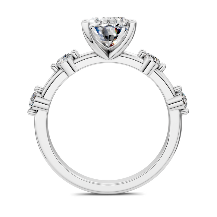 Justice Round Accent Ring