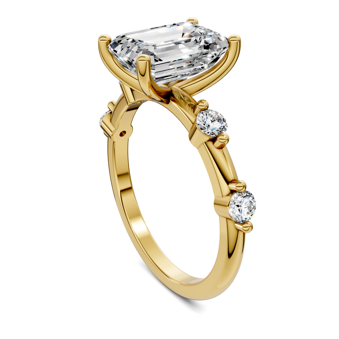 Justice Round Accent Ring