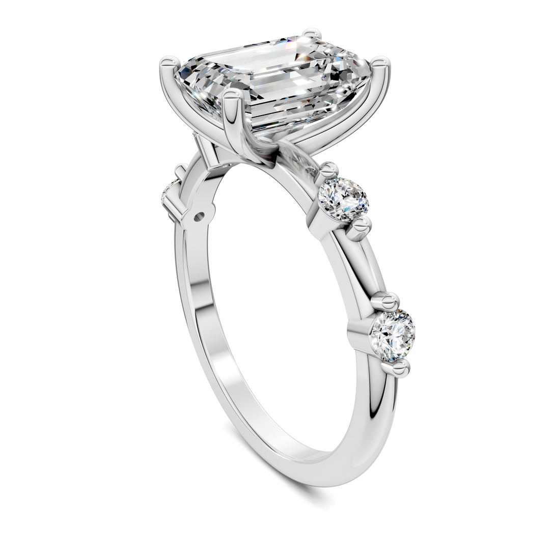 Justice Round Accent Ring