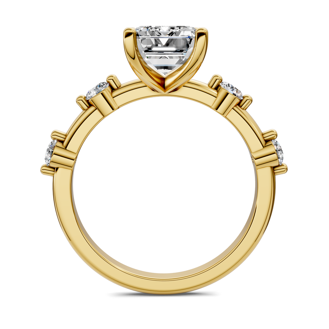 Justice Round Accent Ring