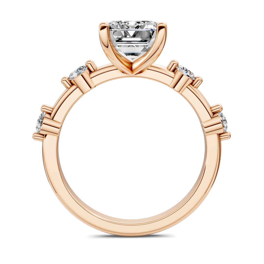 Justice Round Accent Ring
