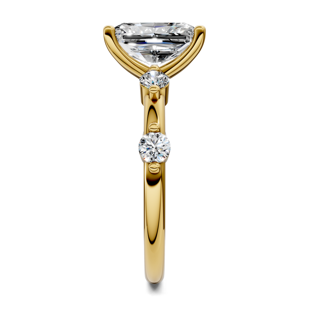 Justice Round Accent Ring