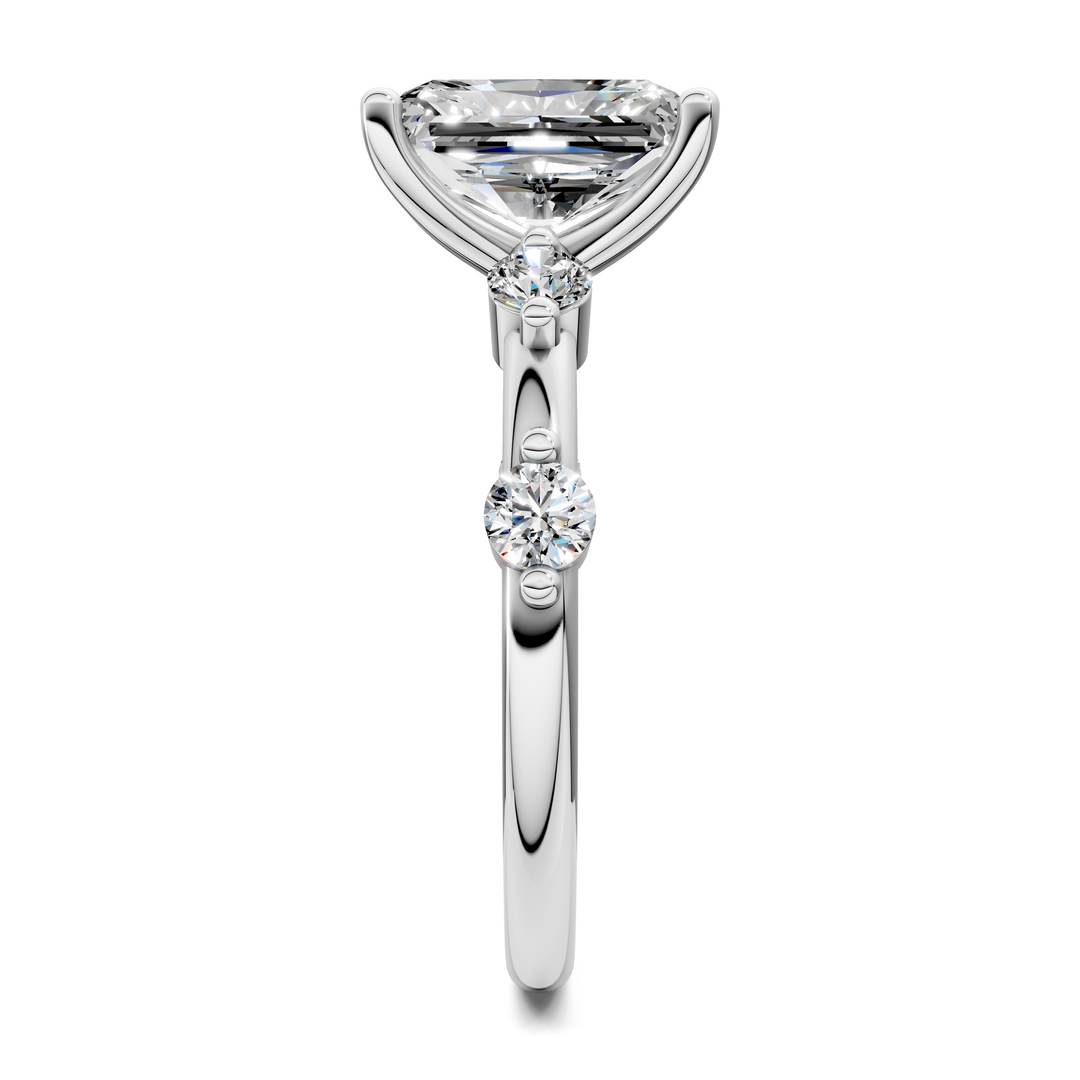 Justice Round Accent Ring