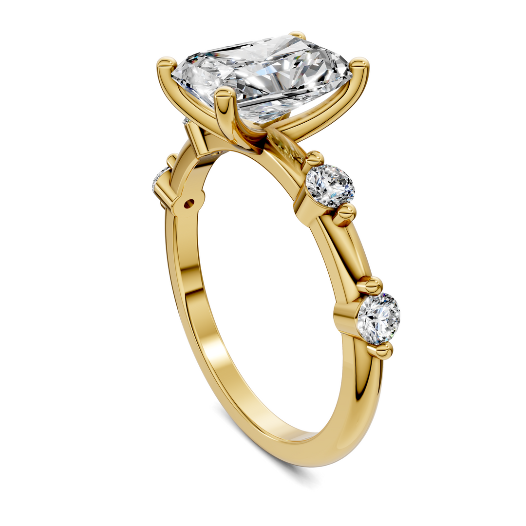 Justice Round Accent Ring