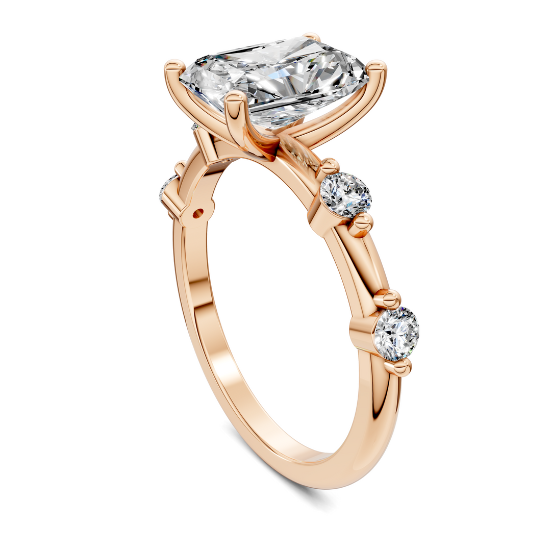 Justice Round Accent Ring