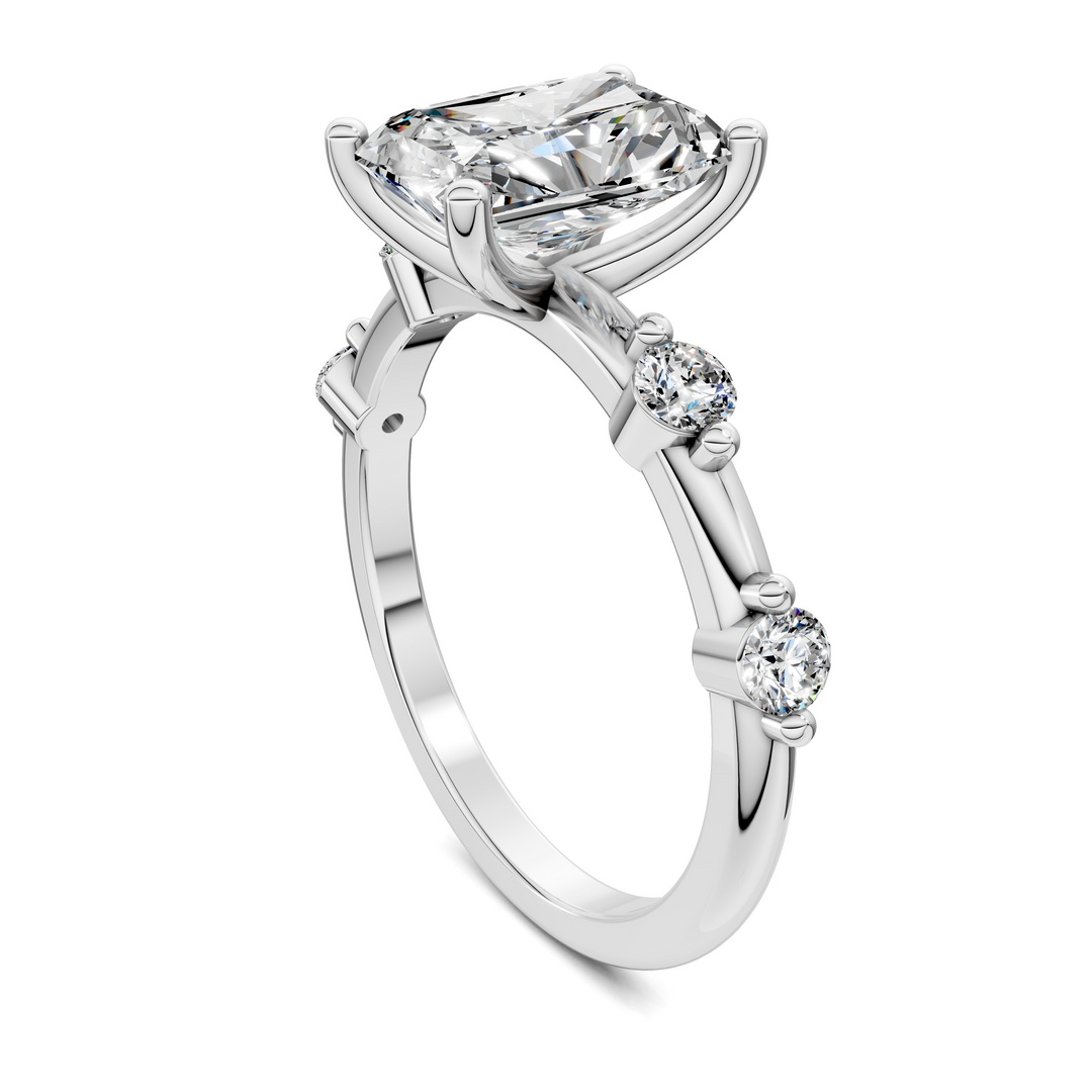 Justice Round Accent Ring