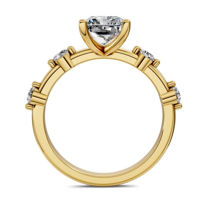 Justice Round Accent Ring