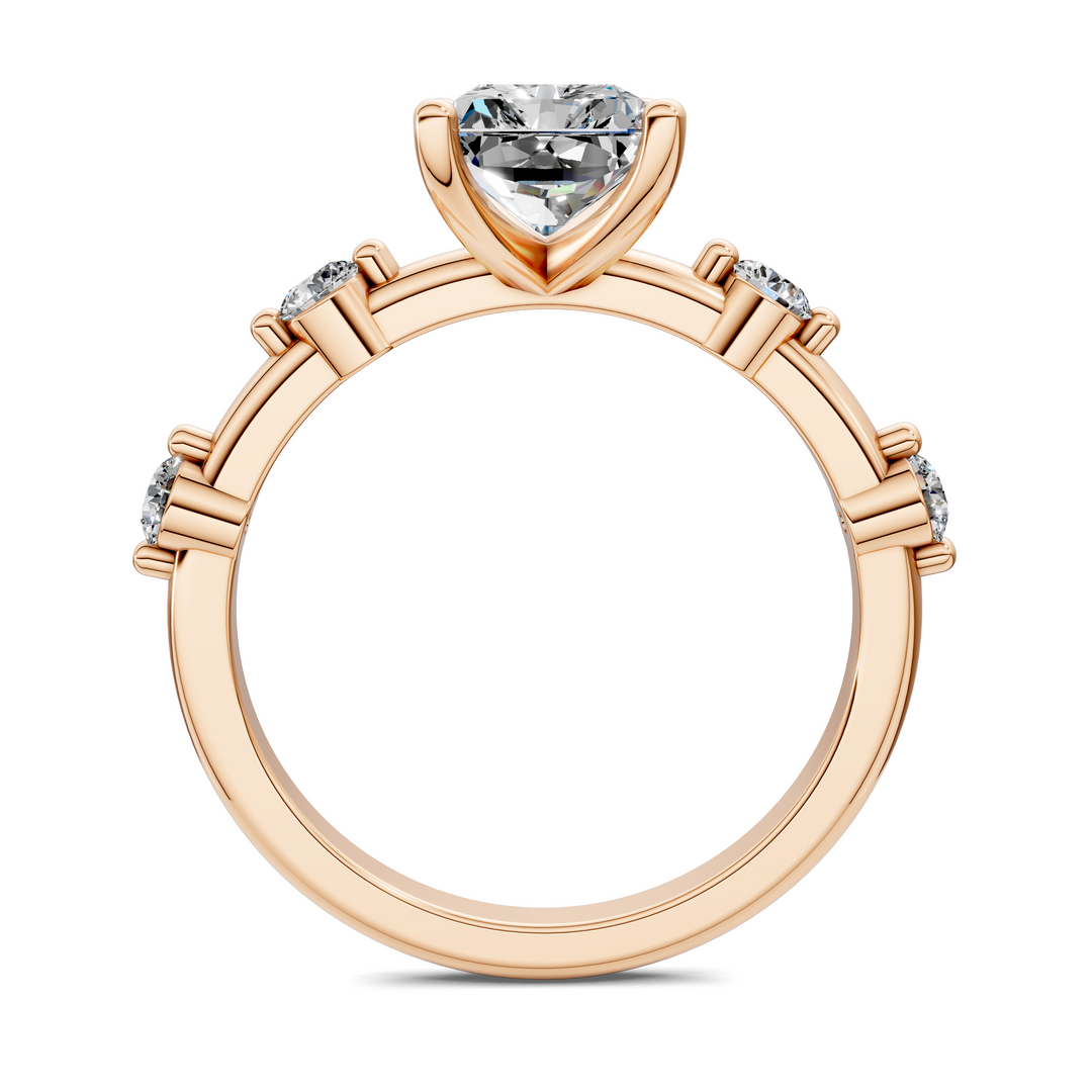 Justice Round Accent Ring