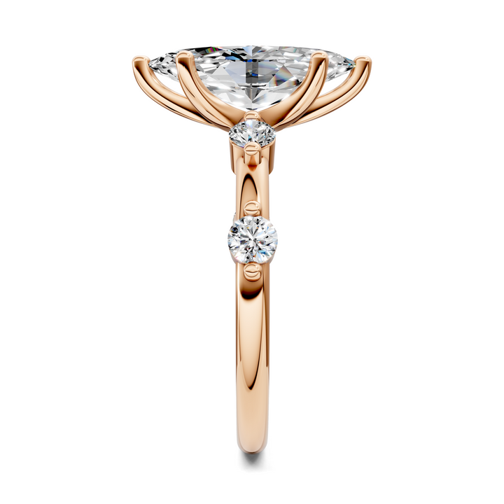 Justice Round Accent Ring