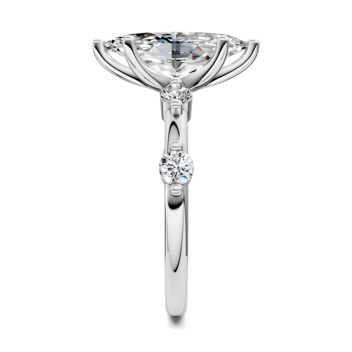 Justice Round Accent Ring