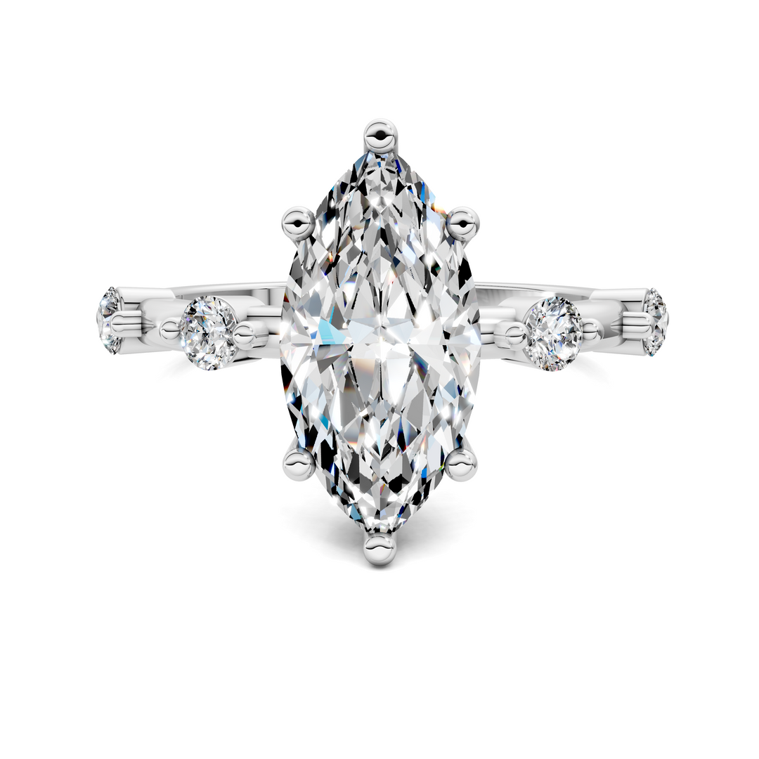Justice Round Accent Ring