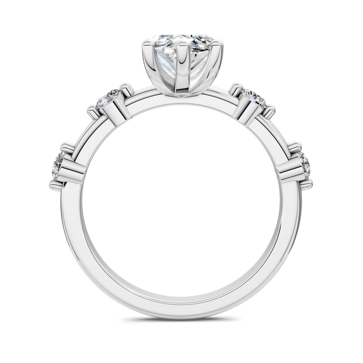 Justice Round Accent Ring
