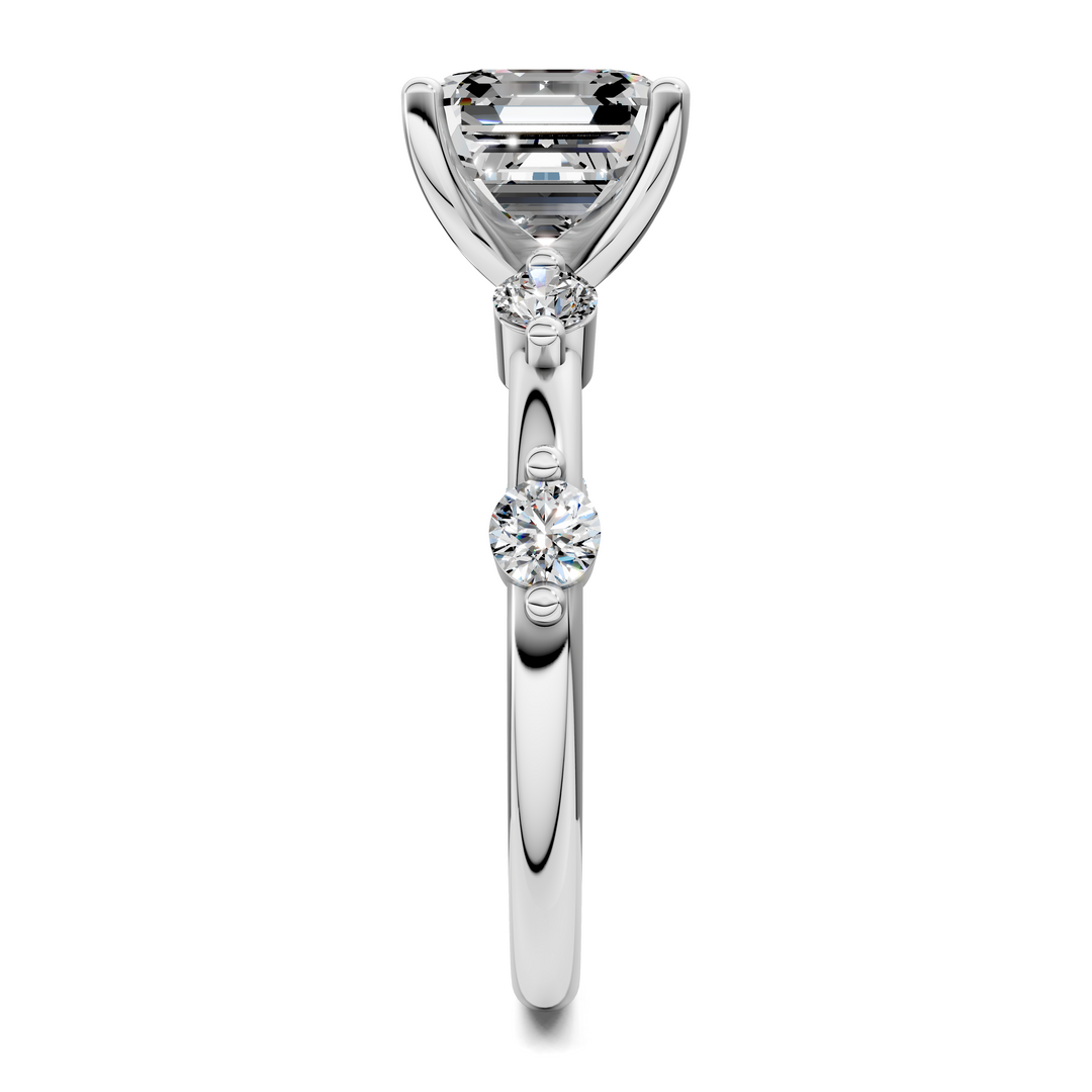 Justice Round Accent Ring