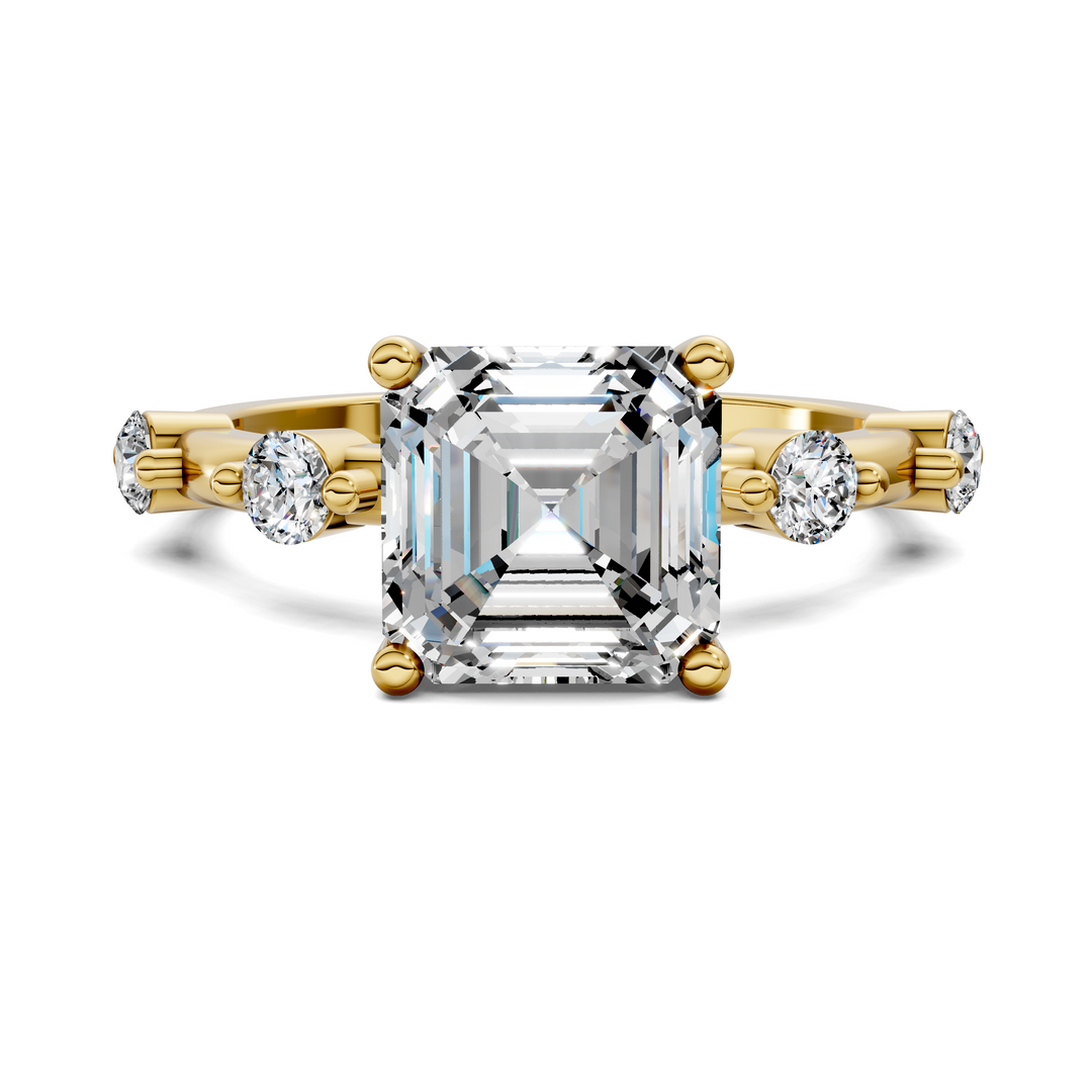 Justice Round Accent Ring