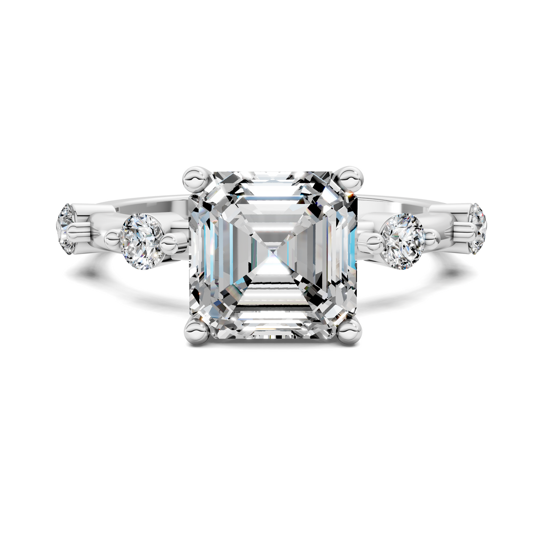 Justice Round Accent Ring