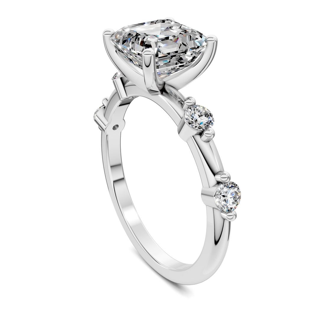 Justice Round Accent Ring