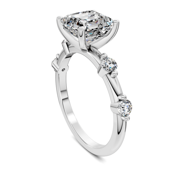 Justice Round Accent Ring