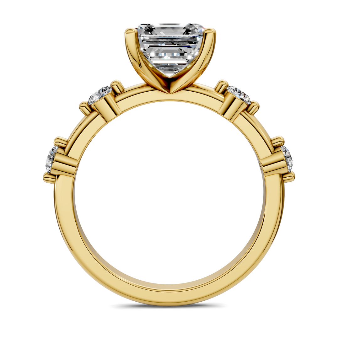 Justice Round Accent Ring
