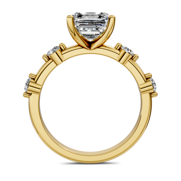 Justice Round Accent Ring