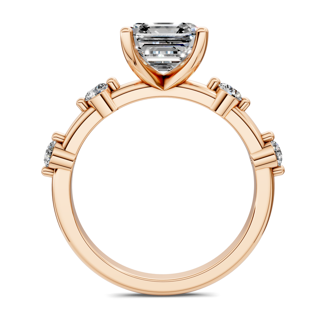 Justice Round Accent Ring