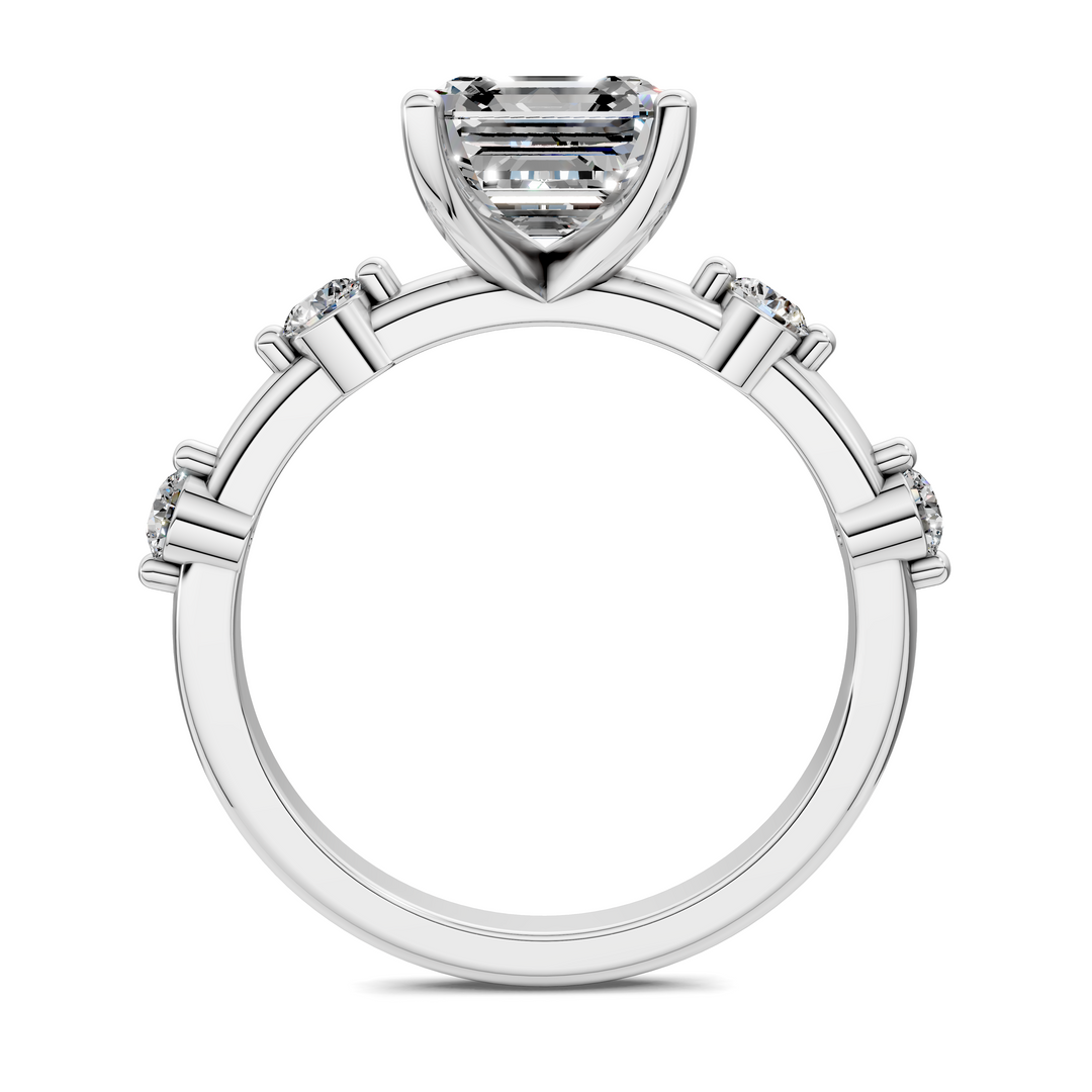 Justice Round Accent Ring