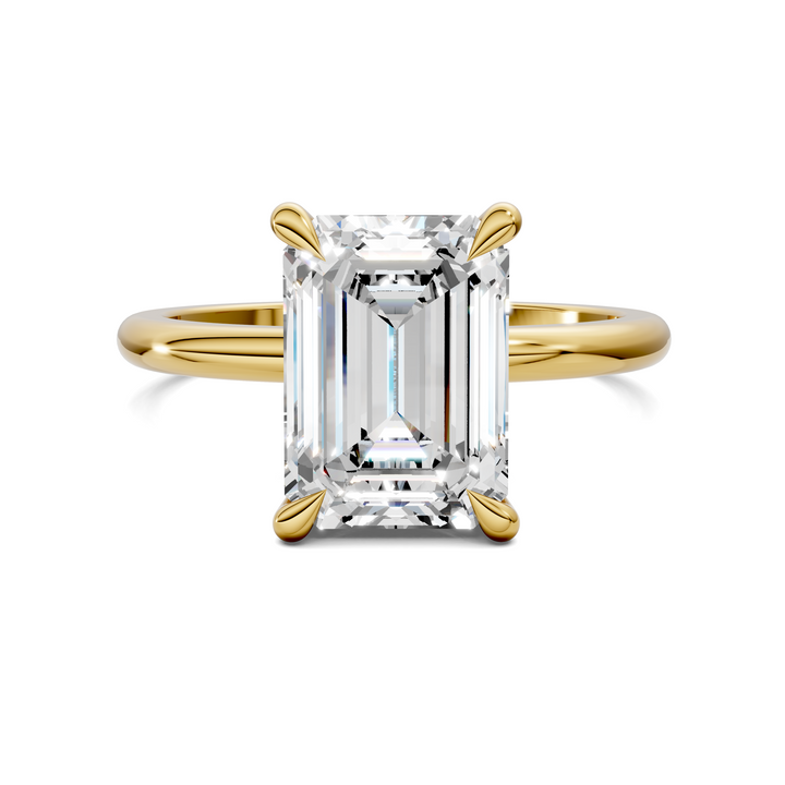 Solana Leaf Accent Ring Setting