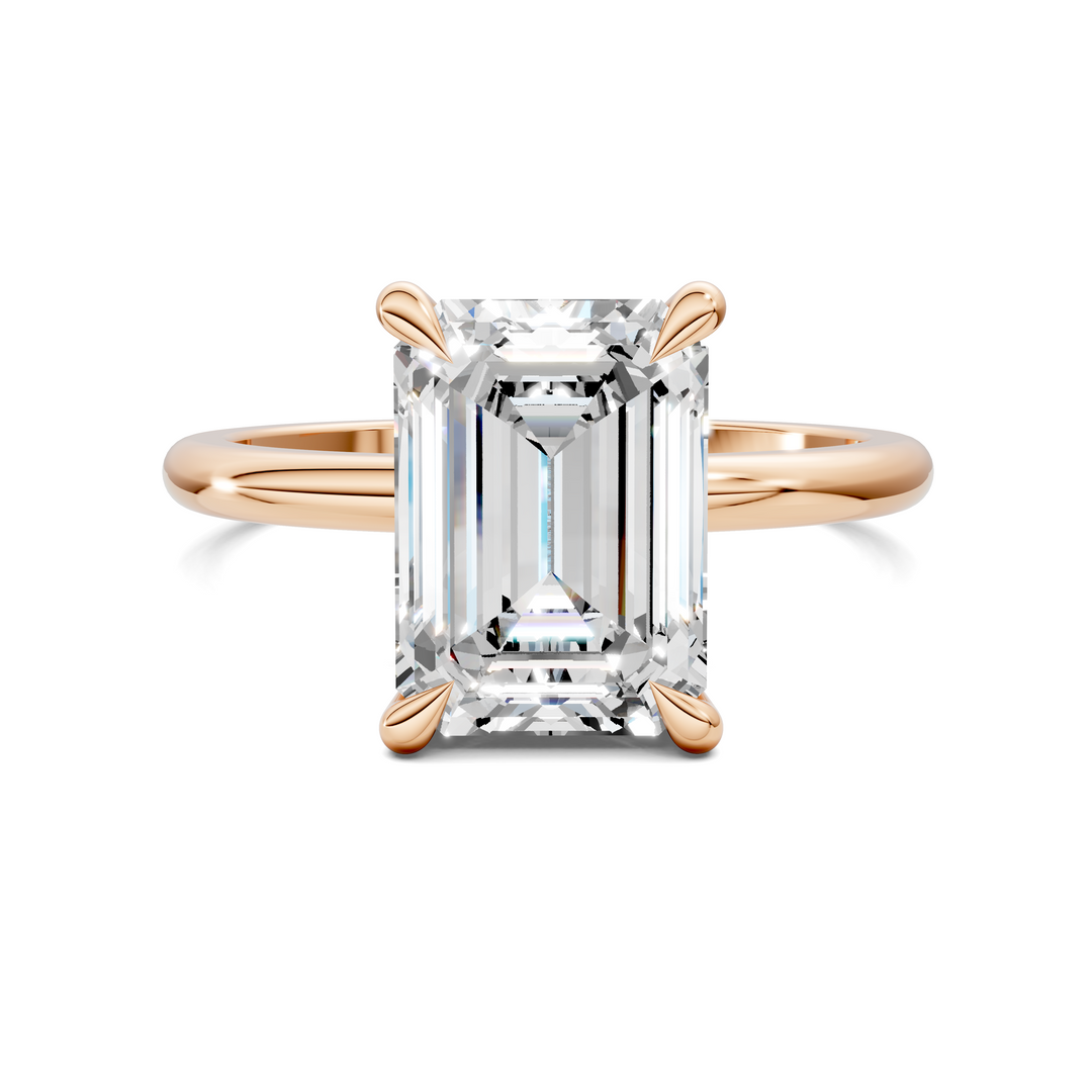 Solana Leaf Accent Ring Setting