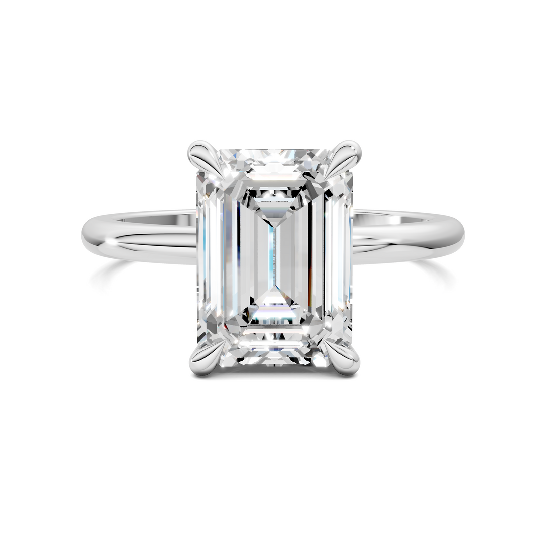 Solana Leaf Accent Ring Setting
