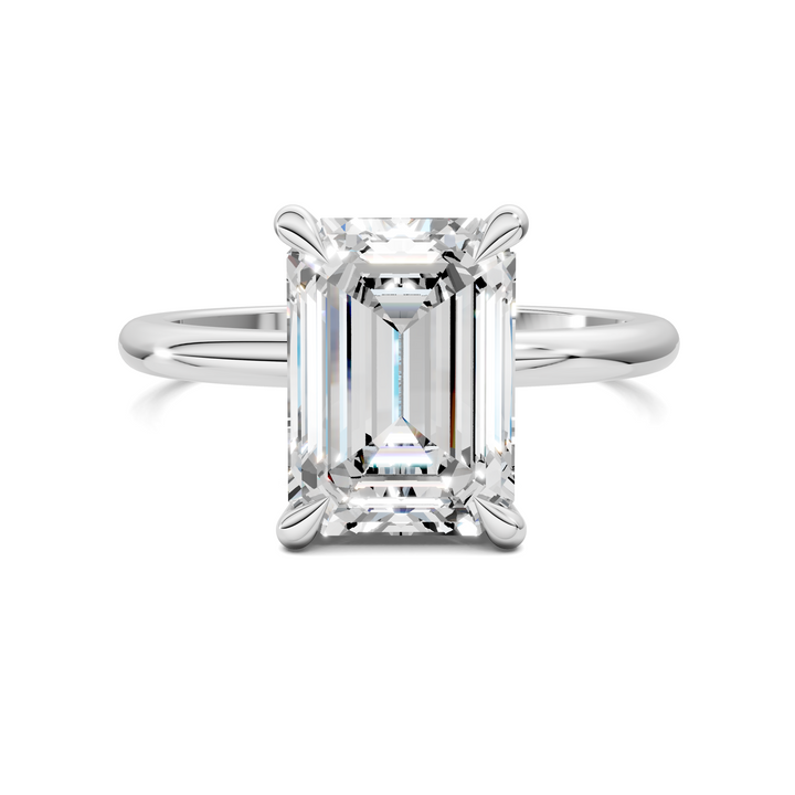 Solana Leaf Accent Ring Setting
