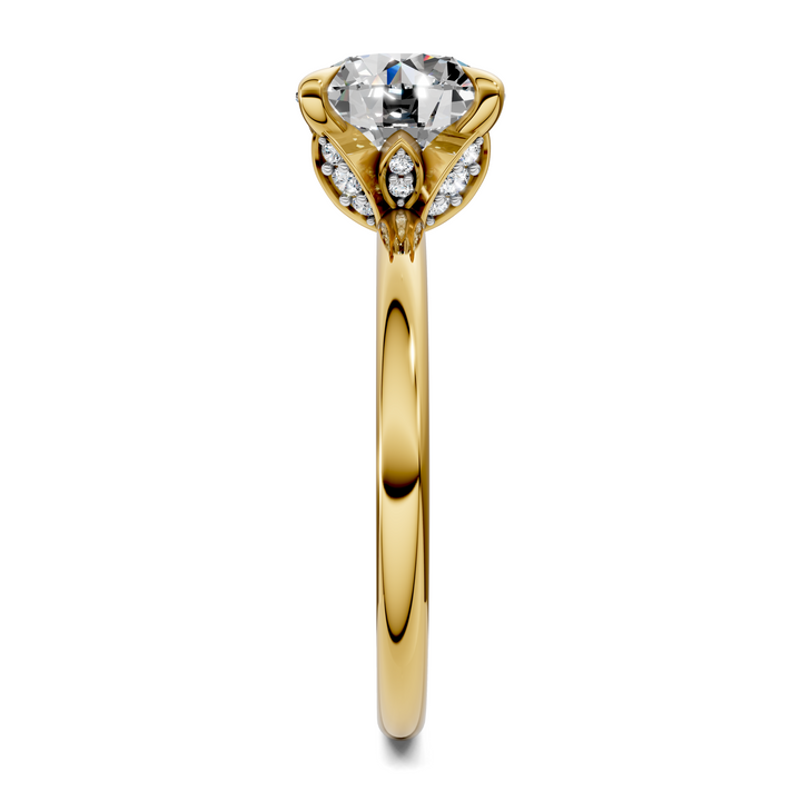 Solana Leaf Accent Ring