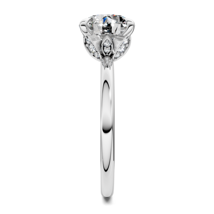 Solana Leaf Accent Ring