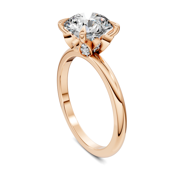 Solana Leaf Accent Ring