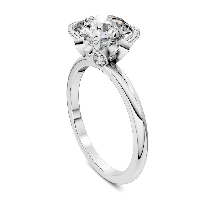 Solana Leaf Accent Ring